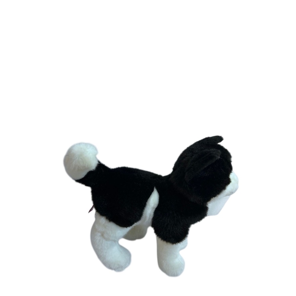 Douglas Tuxedo Cat Plush 9" Black White Stuffed Animal Kitten Kids Toy 1868